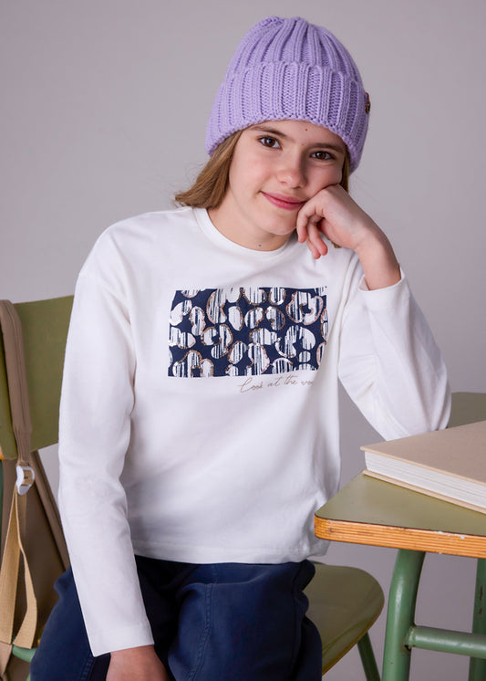Camisola grafica - mayoral - Menina - AW25-7024