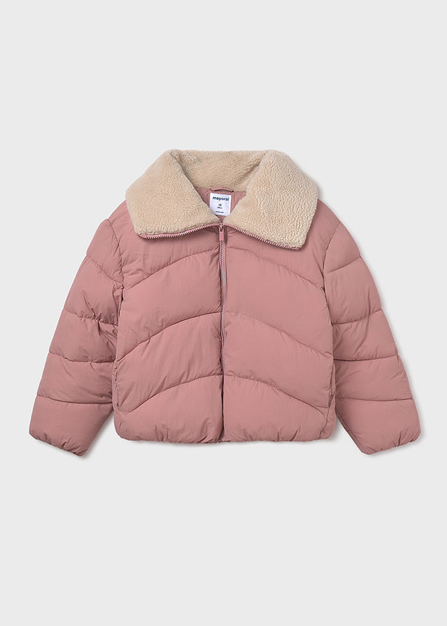 Blusão gola pelo - mayoral - Menina - AW25-7437