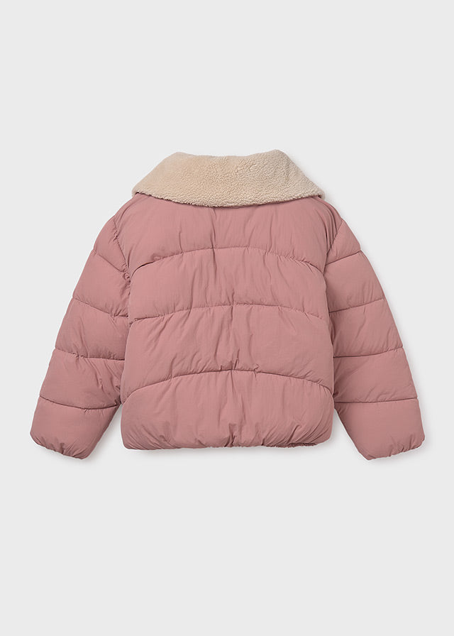 Blusão gola pelo - mayoral - Menina - AW25-7437