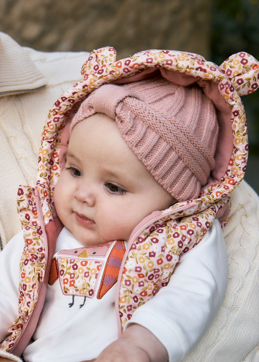 Conj.gorro e luvas - mayoral - New Born menina - AW25-9930