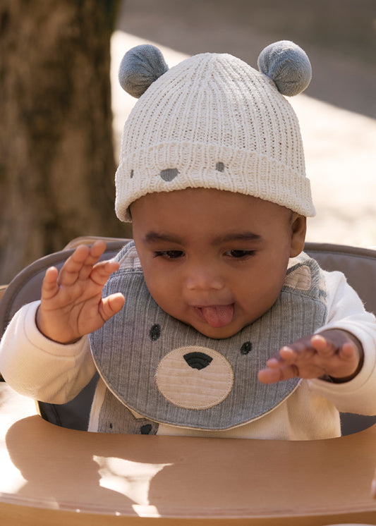Set gorro e soquetes - mayoral - New Born menino - AW25-9933