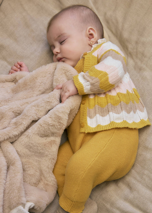 Manta pelo pom pom - mayoral - Puericultura - AW25-9955