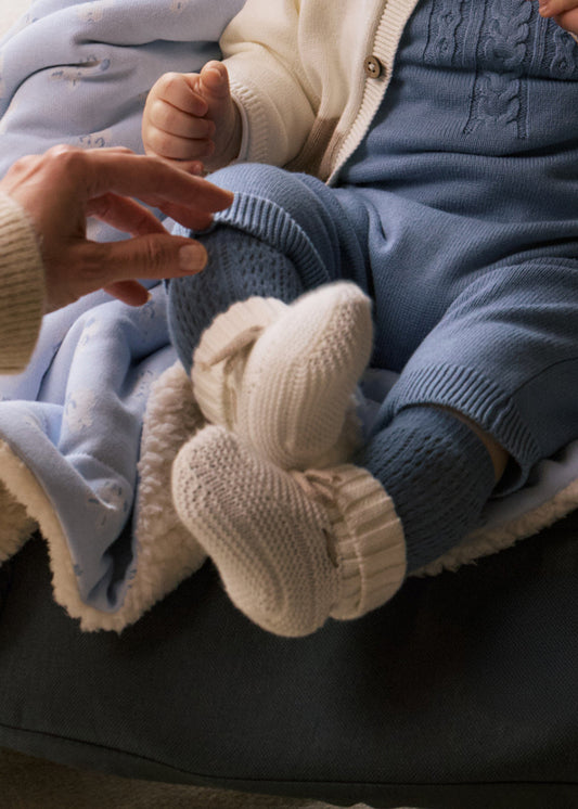 Carapins tricot - mayoral - New Born menino - AW25-9970