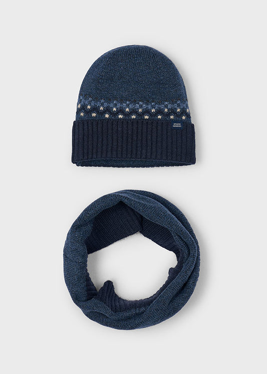 Conj. chapéu gola - mayoral - Mini Menino - AW25-10069