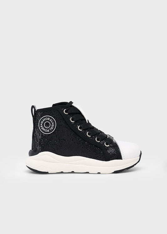 Botim chunky brilho - mayoral - Sapatos Mini Menina - AW25-44576
