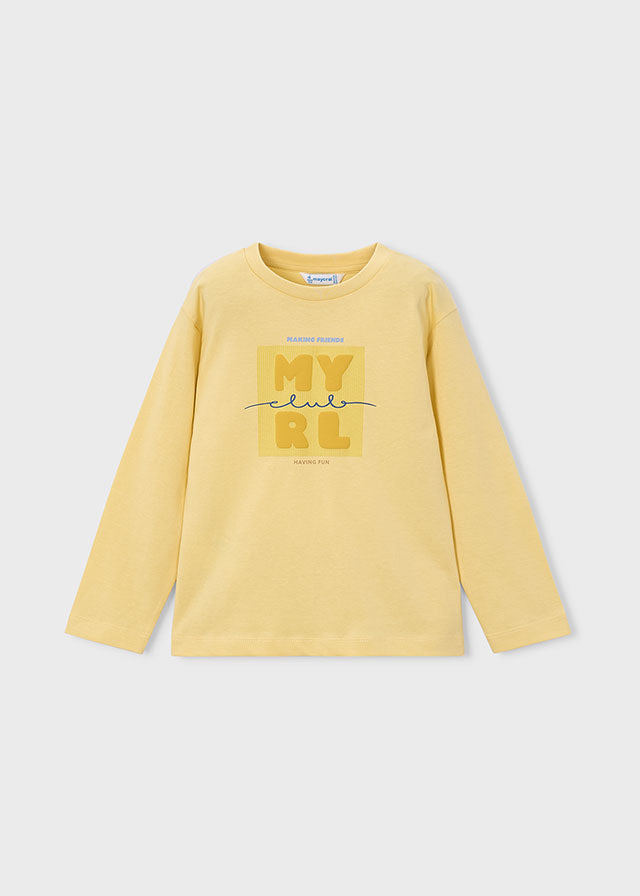 Camiseta básica bebé - Milho