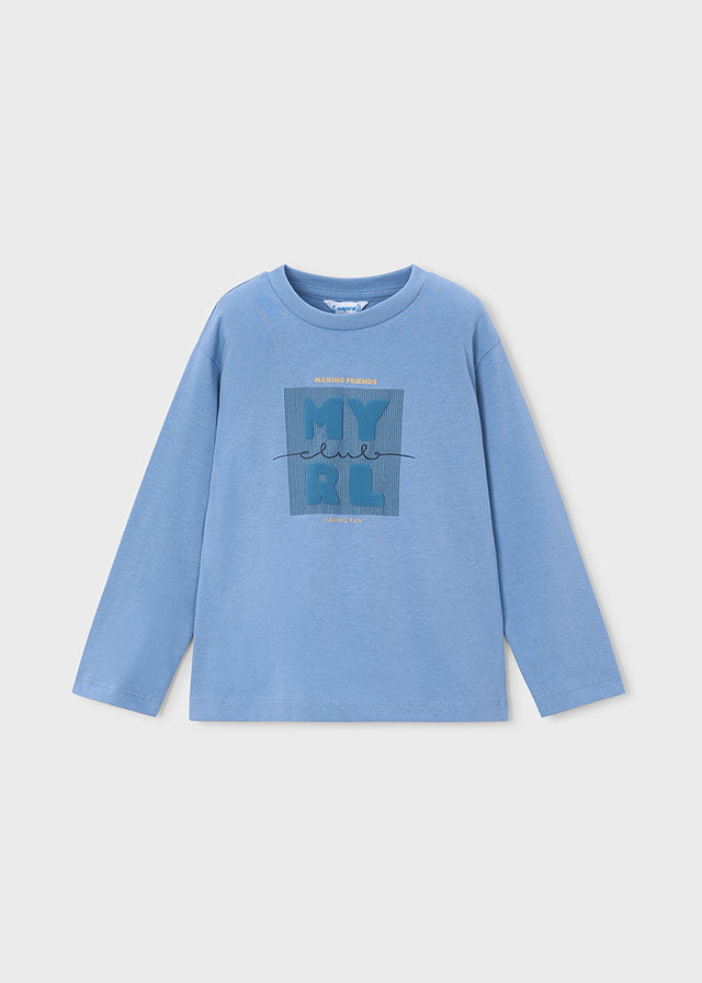 Camiseta básica bebé - Verde Azul