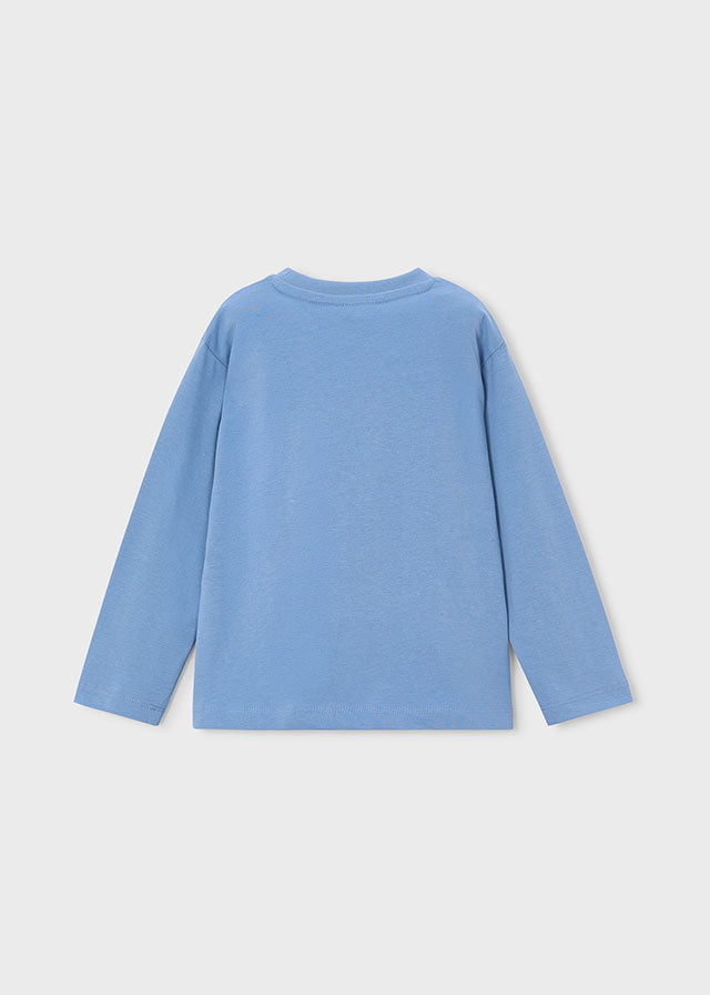 Camiseta básica bebé - Verde Azul