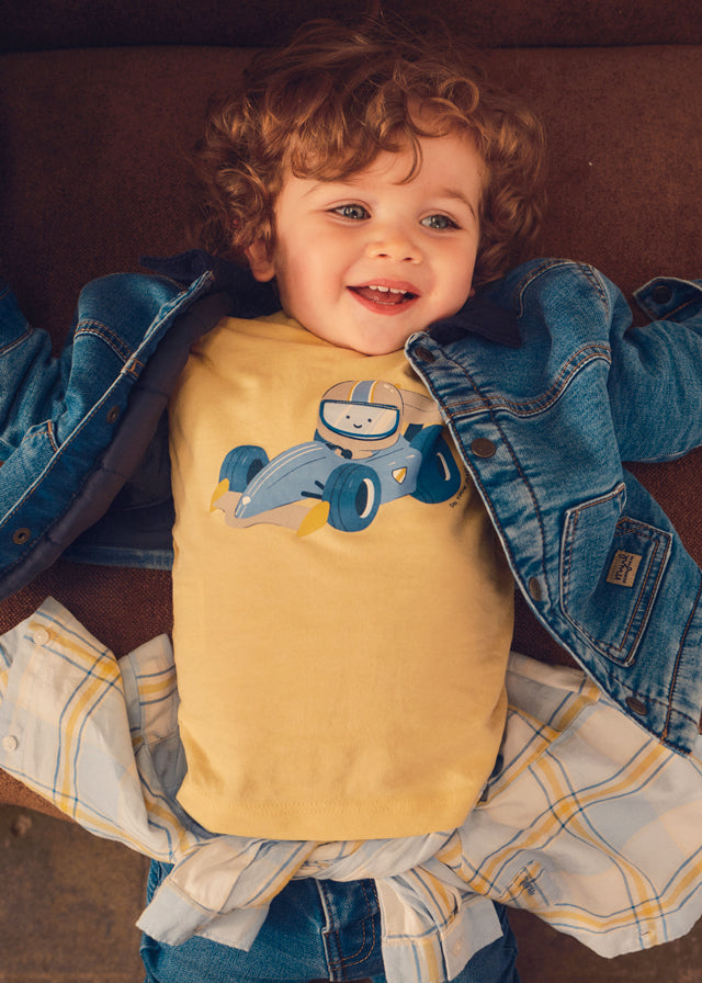 Camisola motor play - Milho