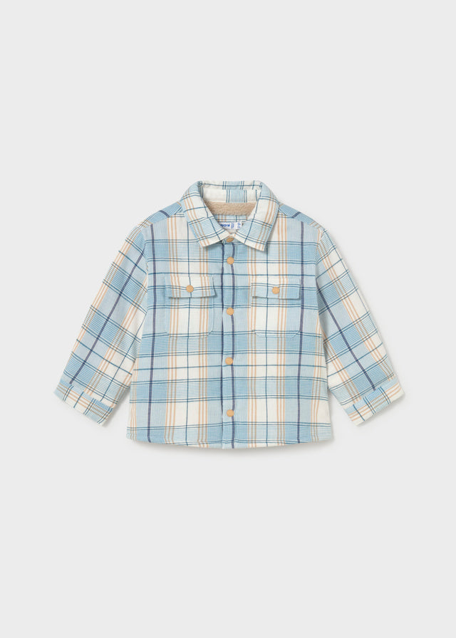 Sobrecamisa xadrez forrada - Alaska