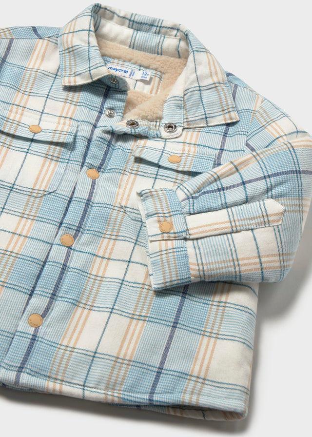 Sobrecamisa xadrez forrada - Alaska