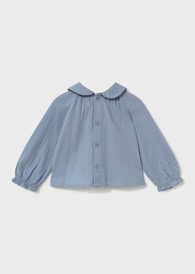 Blusa textura - Light blue