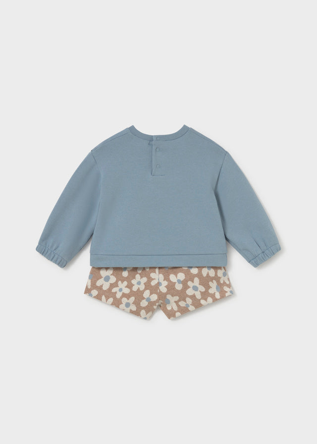 Conj.bermuda jacquard - Colibri