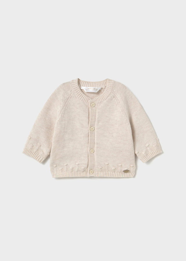 Casaco trocot gola redonda - Milk vig