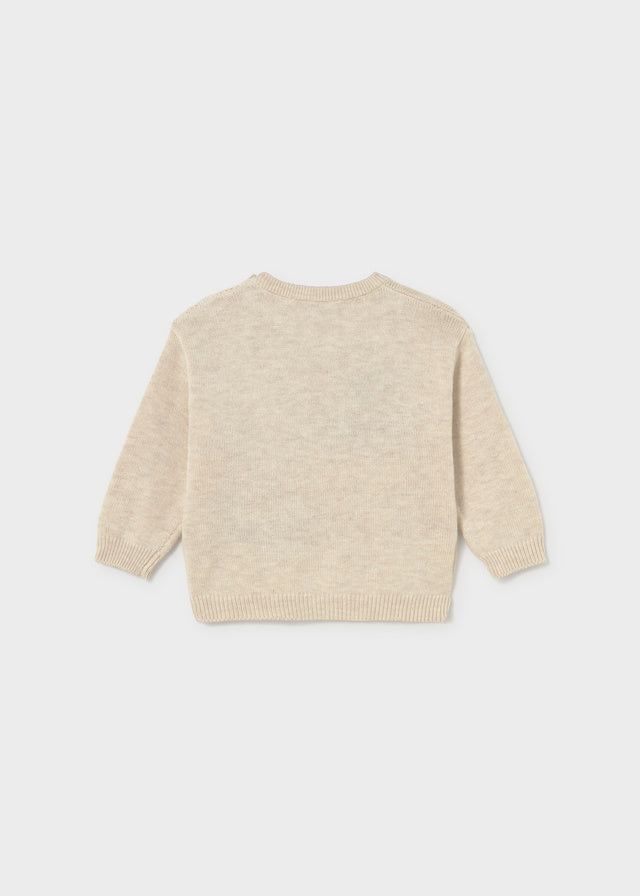 Jersey intarsia possicionada - Pedra vig