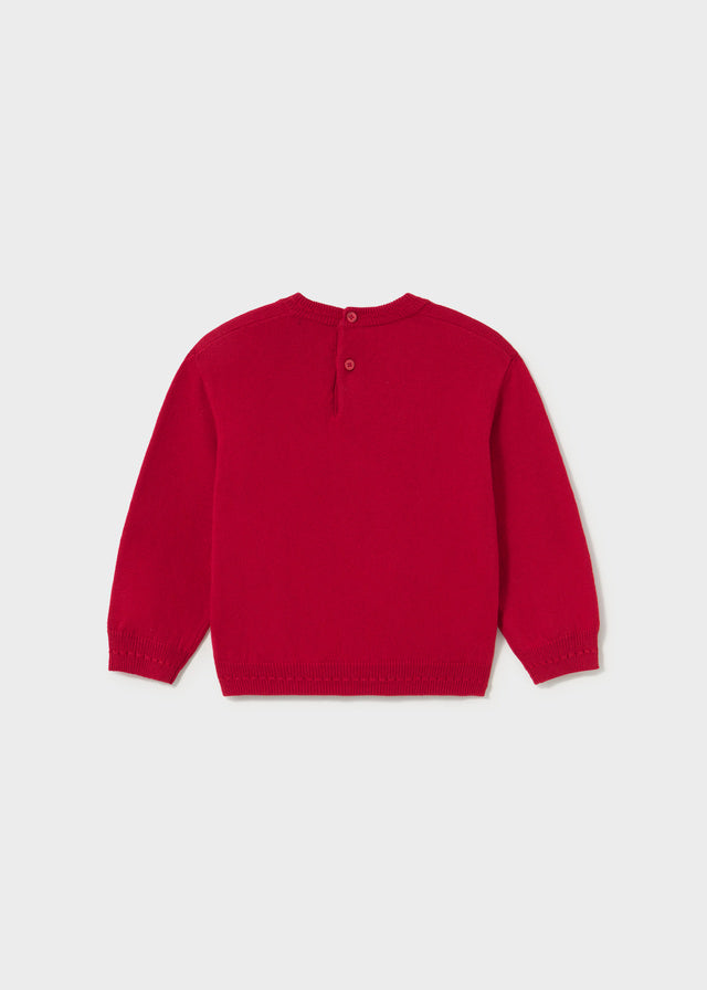 Jersey jacquard - Vermelho