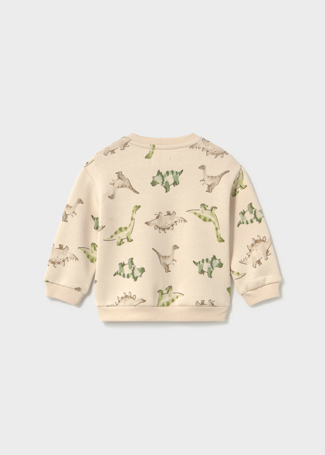 Sweat estampada dinossauros - Light topo