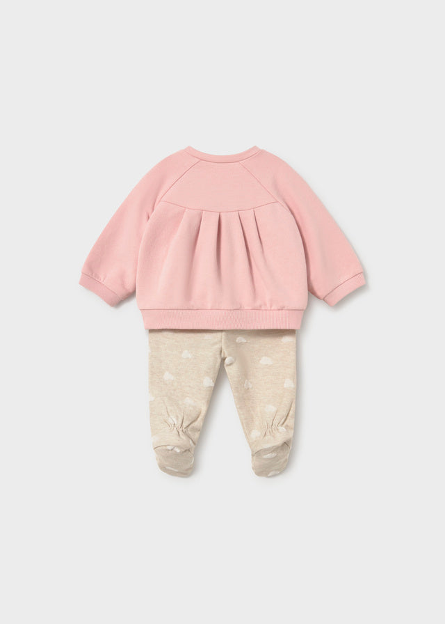 Conj.polainas - Rosa baby