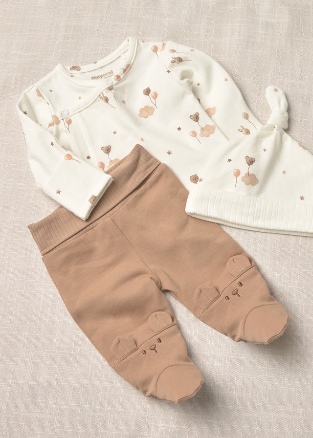 Set de prenda conj. polaina - Canela