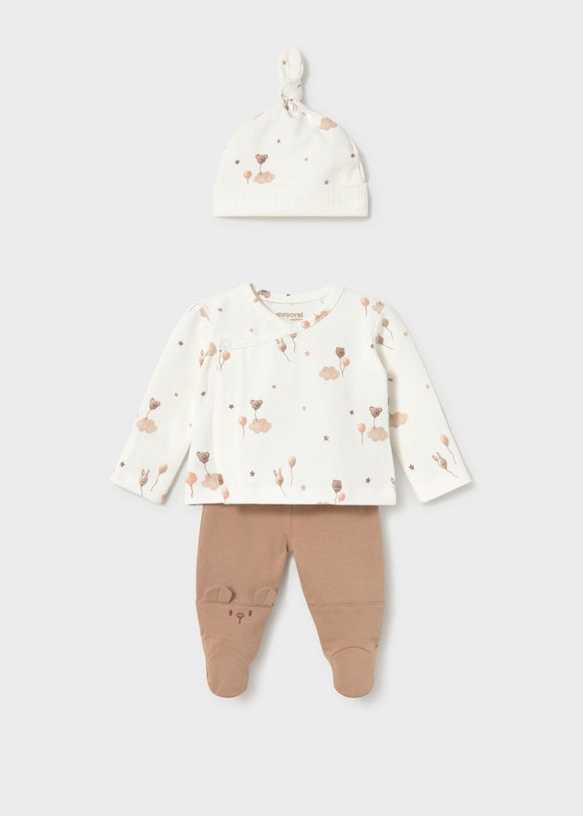 Set de prenda conj. polaina - Canela