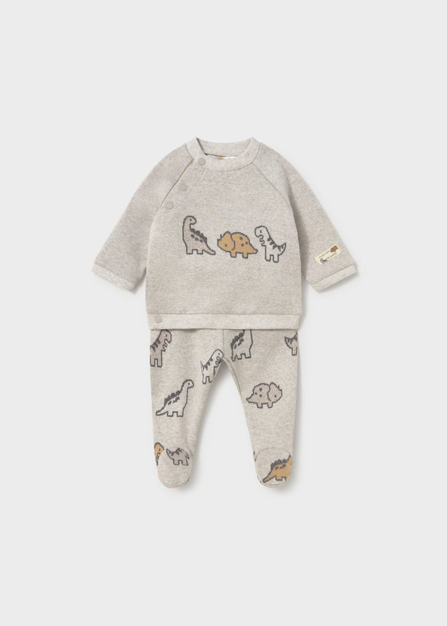 Conj. sweat/calça c/pés - Mámore vig