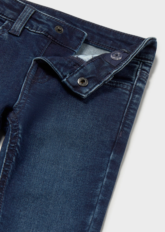Calça soft denim 5b - Escuro