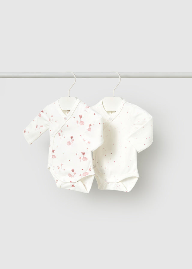 Set 2 bodys - Rosa baby