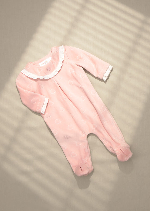 Vestido pijama loungewear - Rosa baby