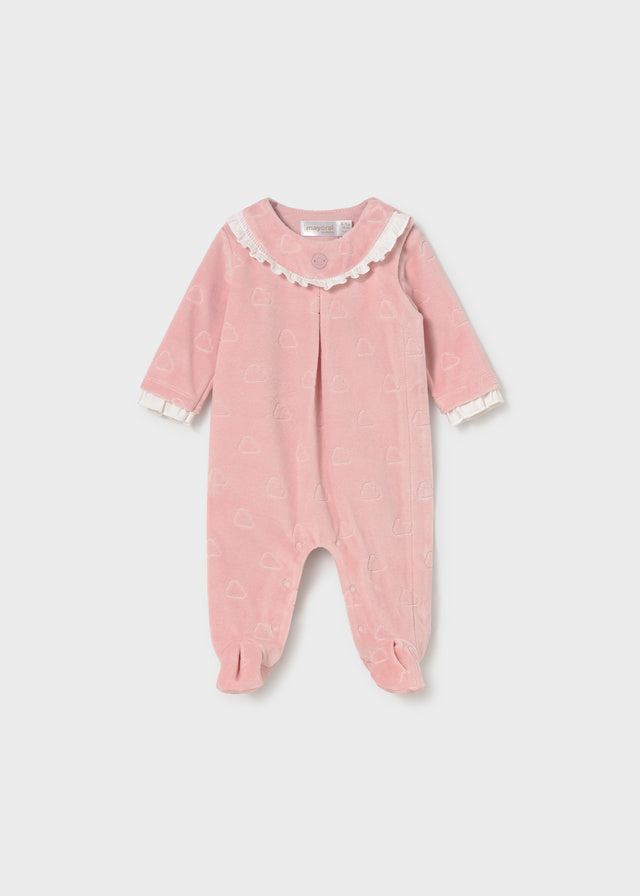 Vestido pijama loungewear - Rosa baby