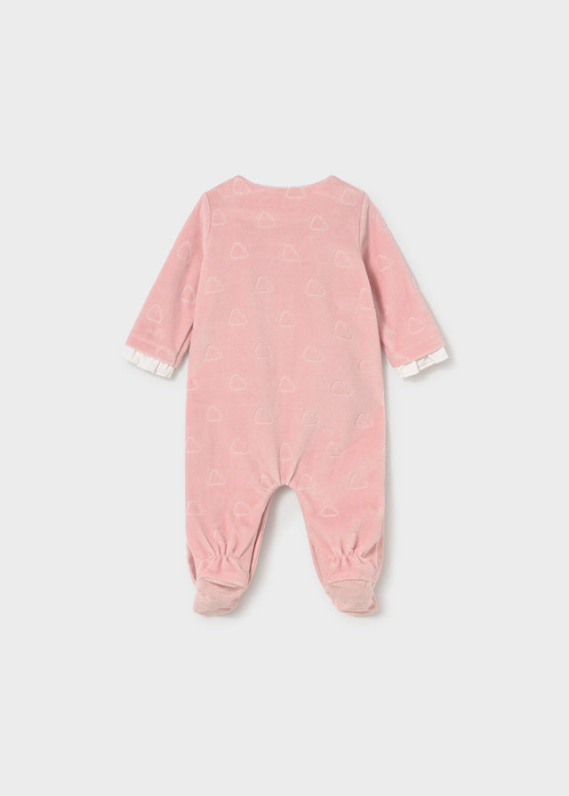 Vestido pijama loungewear - Rosa baby
