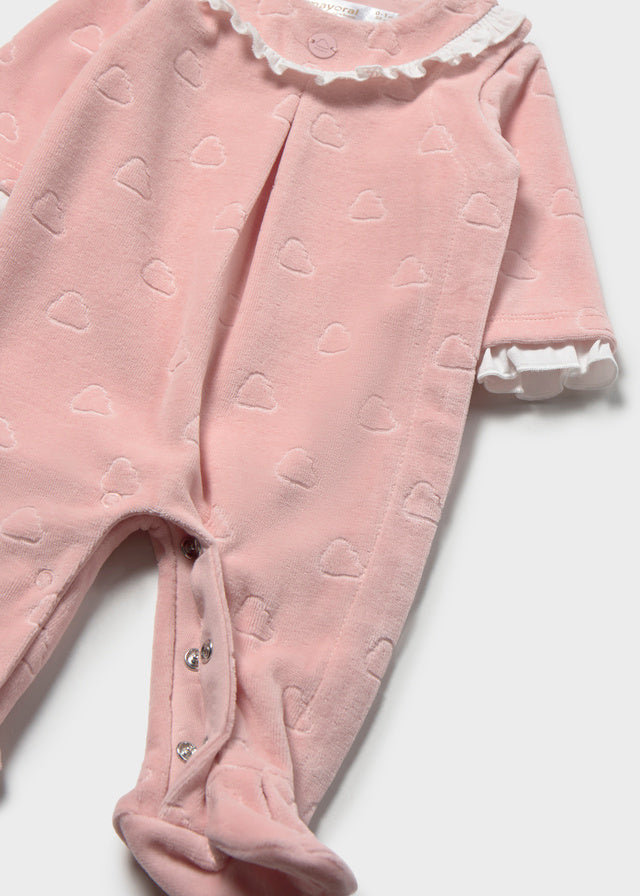 Vestido pijama loungewear - Rosa baby