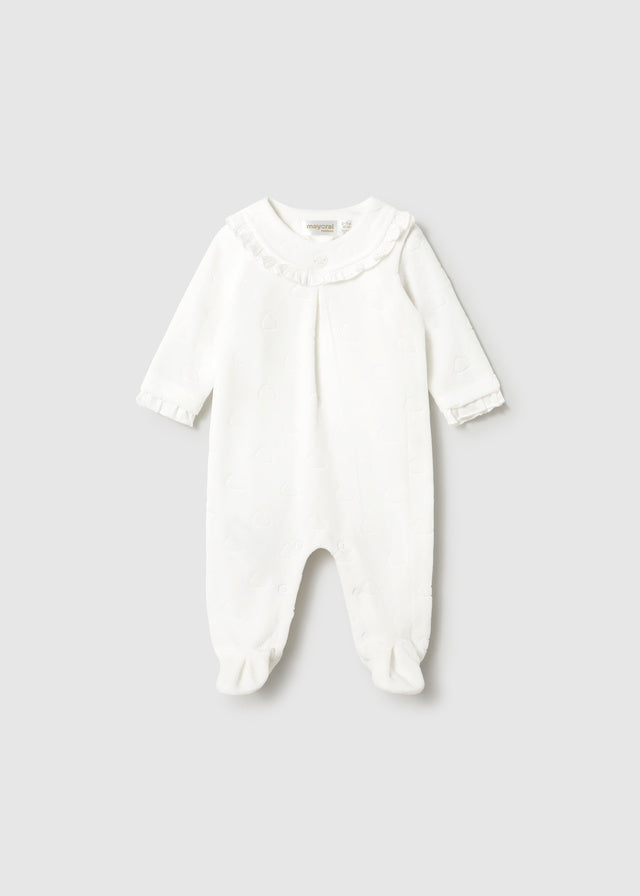 Vestido pijama loungewear - Crú