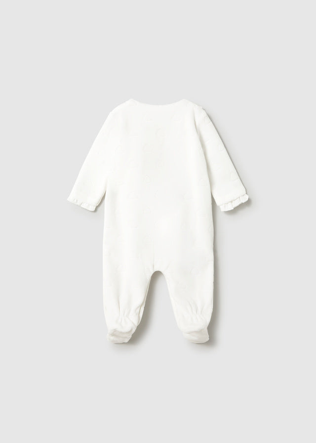 Vestido pijama loungewear - Crú