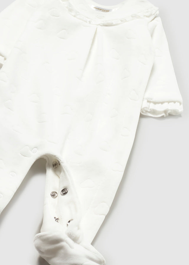 Vestido pijama loungewear - Crú