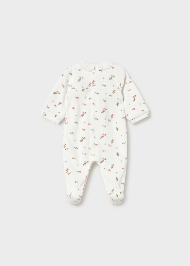 Conj Babygrow c/ gola redonda - Loureiro