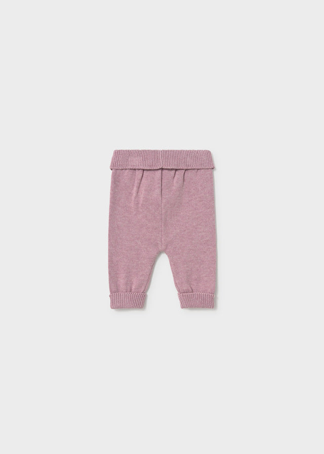 Conj. leggings tricot - Malva vig