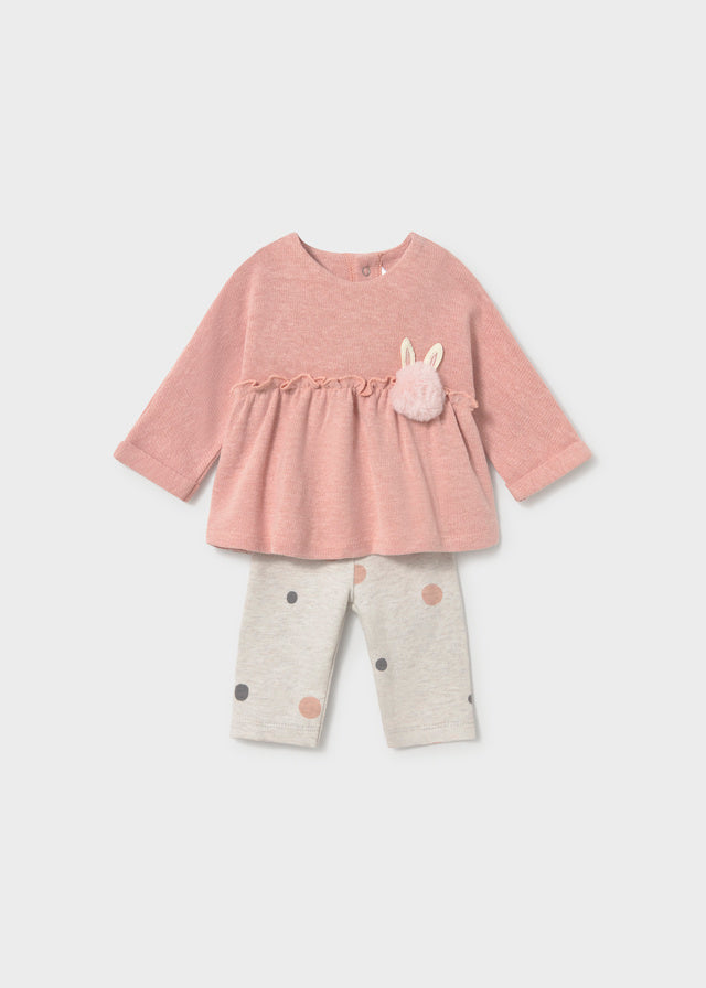 Conj. leggings 4 peças - Nude vig