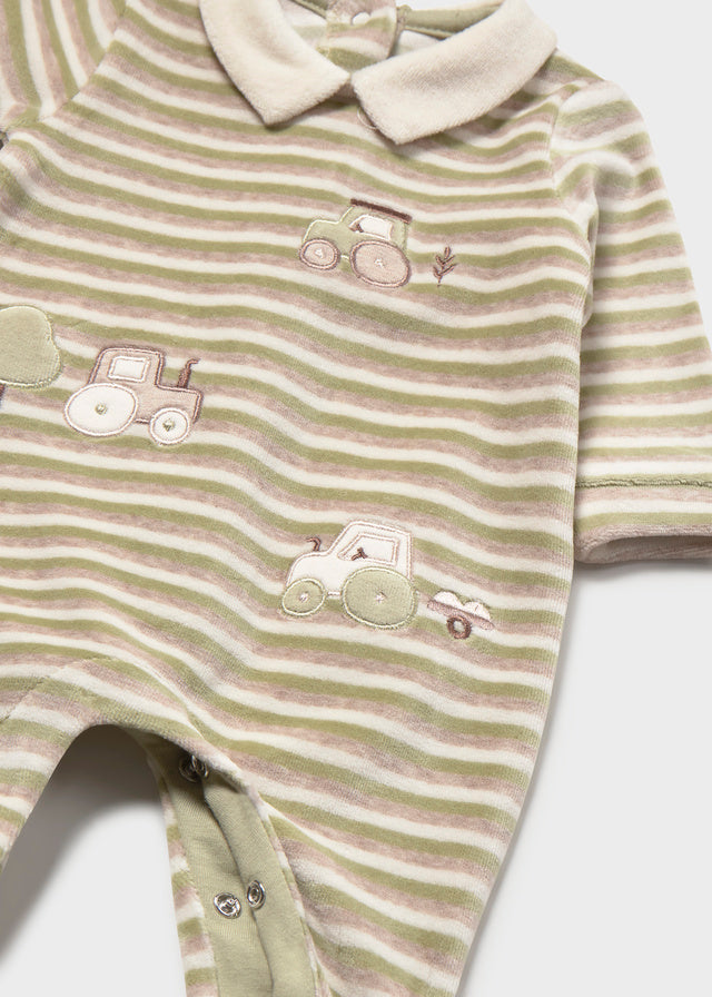Babygrow tundosado gola - Loureiro