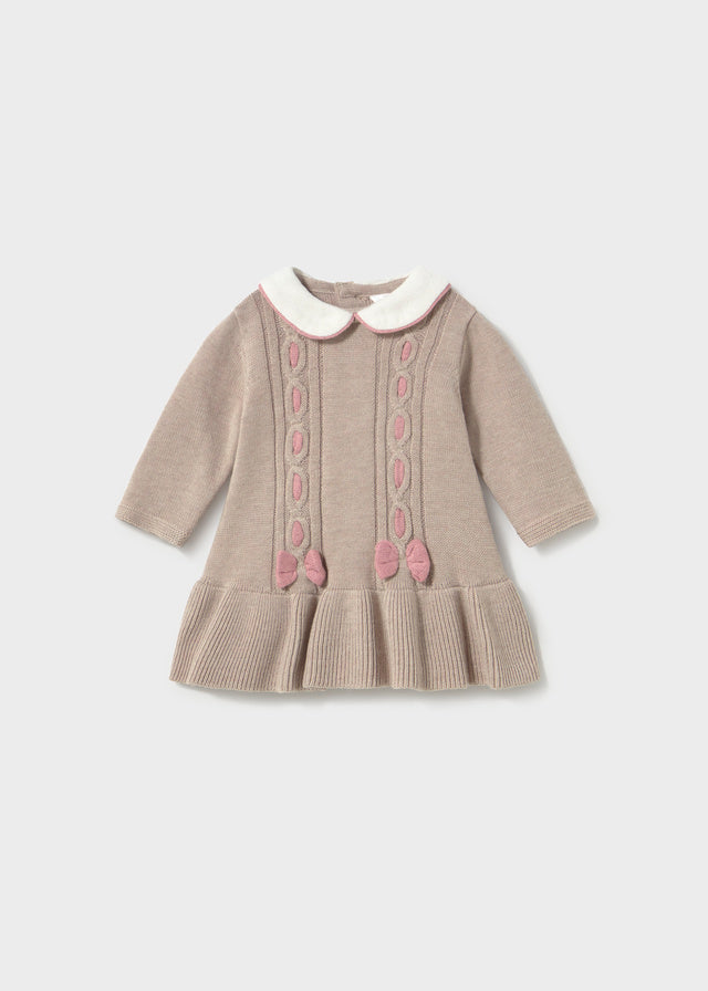Vestido tricot - Moca vig