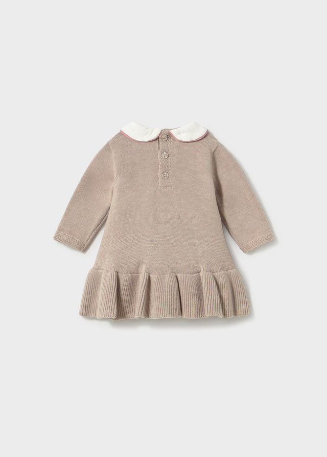 Vestido tricot - Moca vig