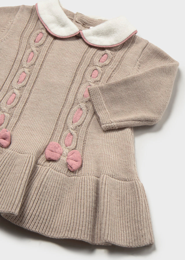 Vestido tricot - Moca vig