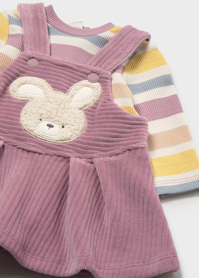 Fato bebé - Rosa malva