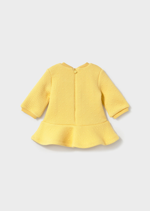 Vestido de malha acolchoado - Camomila