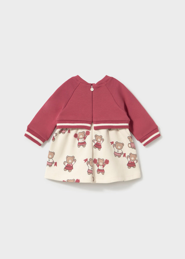Vestido casaco - Ameixa