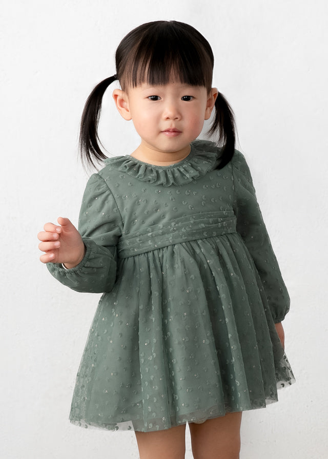 Vestido tule - Loureiro
