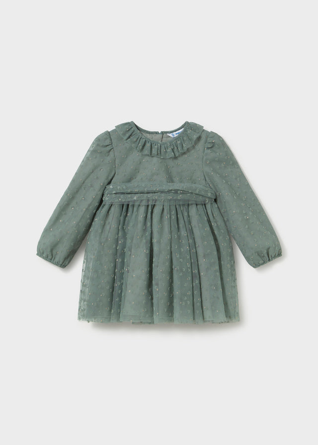 Vestido tule - Loureiro