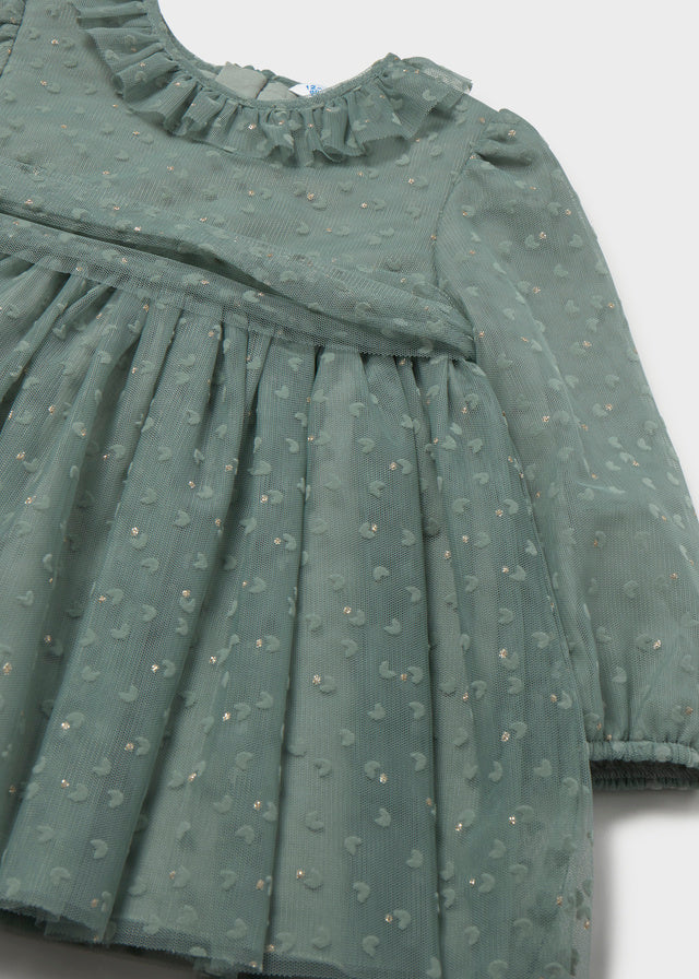 Vestido tule - Loureiro
