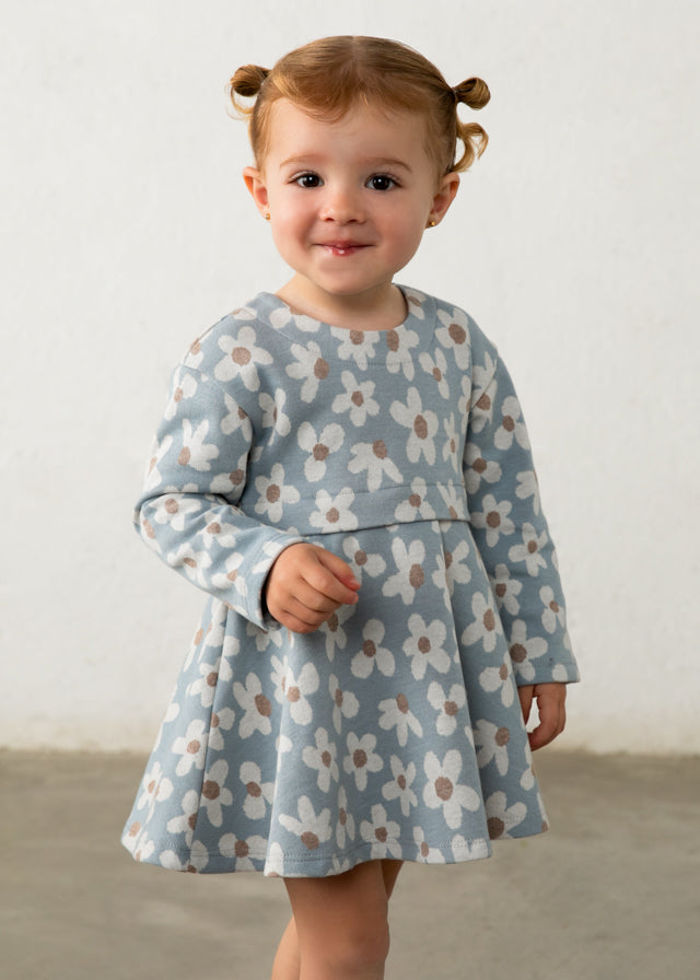 Vestido malha jacquard - Colibri