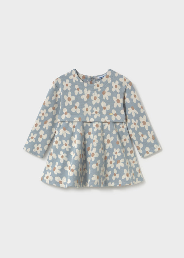 Vestido malha jacquard - Colibri