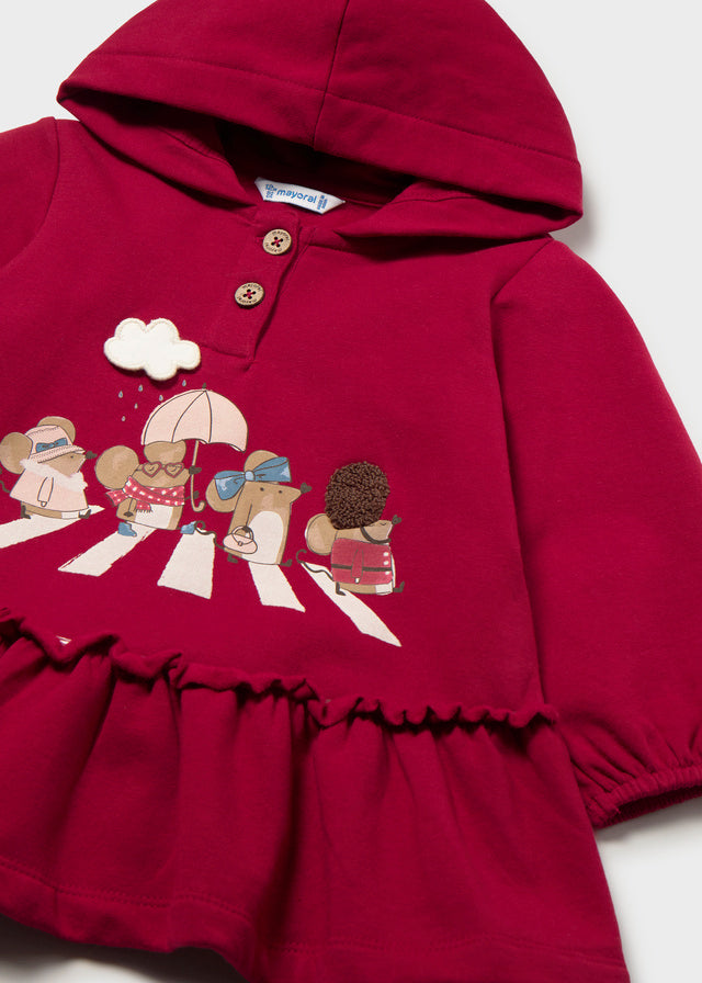 Vestido com capuz - Rooibos